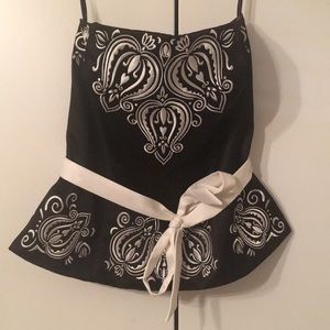 NWT White House Black Market Strapless Blouse